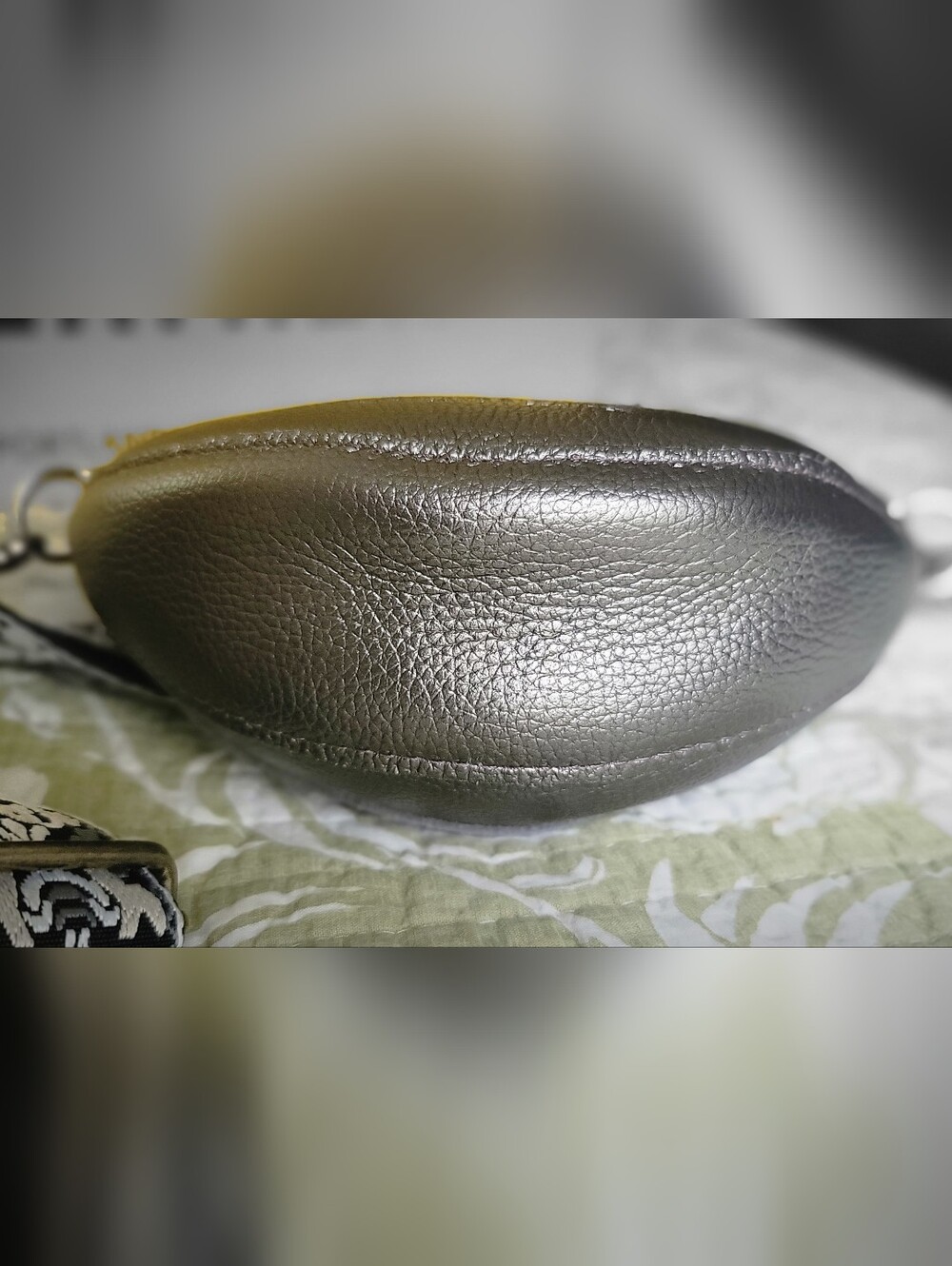 Portland Leather Small Koala Sling Bag in Stardust - Picture 3 of 7